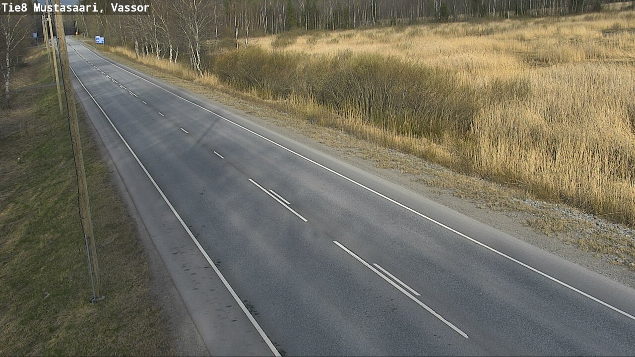 Weather Camera Image Road 8 Mustasaari, Vassor, Mustasaari, Pohjanmaa