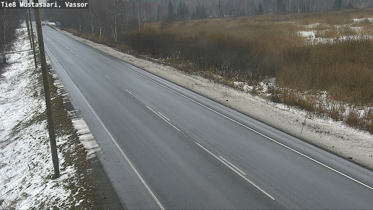 Weather Camera Image Road 8 Mustasaari, Vassor, Mustasaari, Pohjanmaa