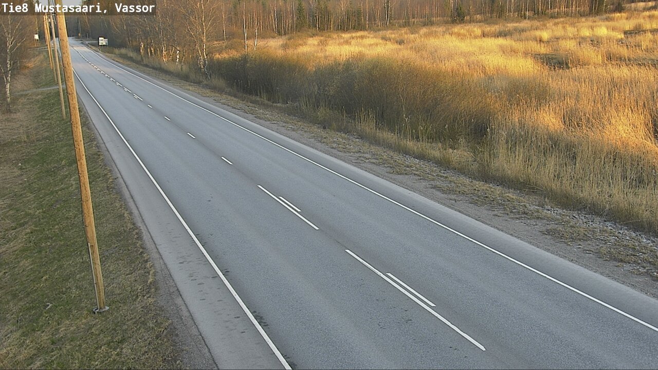 Weather Camera Image Road 8 Mustasaari, Vassor, Mustasaari, Pohjanmaa