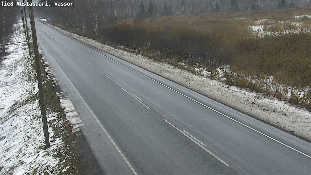 Weather Camera Image Road 8 Mustasaari, Vassor, Mustasaari, Pohjanmaa