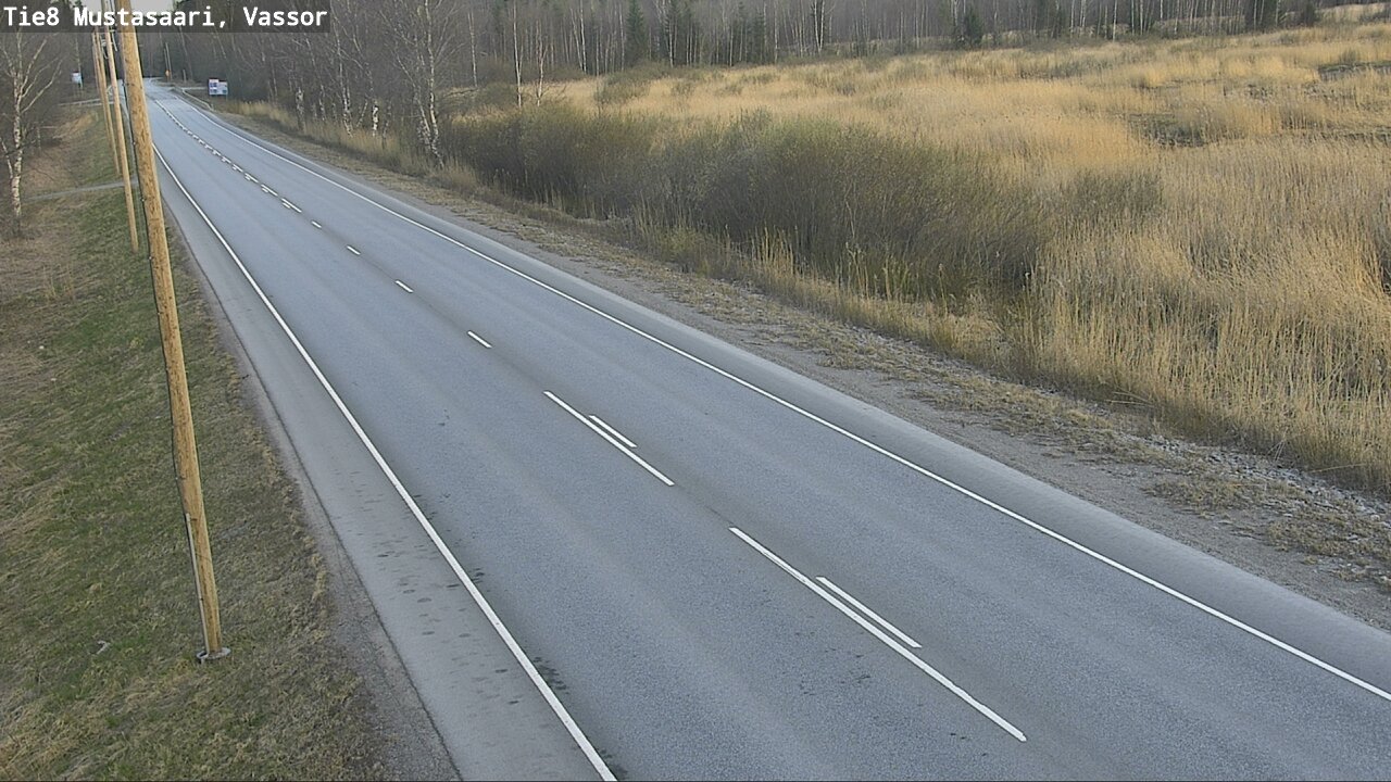 Weather Camera Image Road 8 Mustasaari, Vassor, Mustasaari, Pohjanmaa