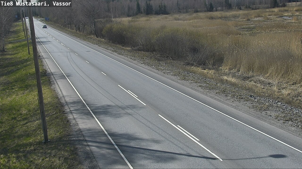 Weather Camera Image Väg 8 Korsholm, Vassor, Mustasaari, Pohjanmaa