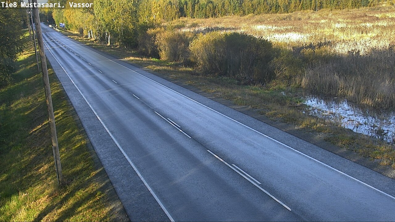 Weather Camera Image Väg 8 Korsholm, Vassor, Mustasaari, Pohjanmaa