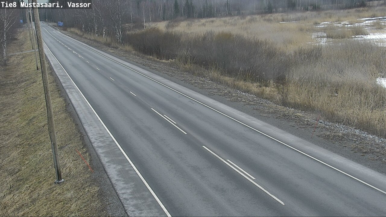 Weather Camera Image Väg 8 Korsholm, Vassor, Mustasaari, Pohjanmaa
