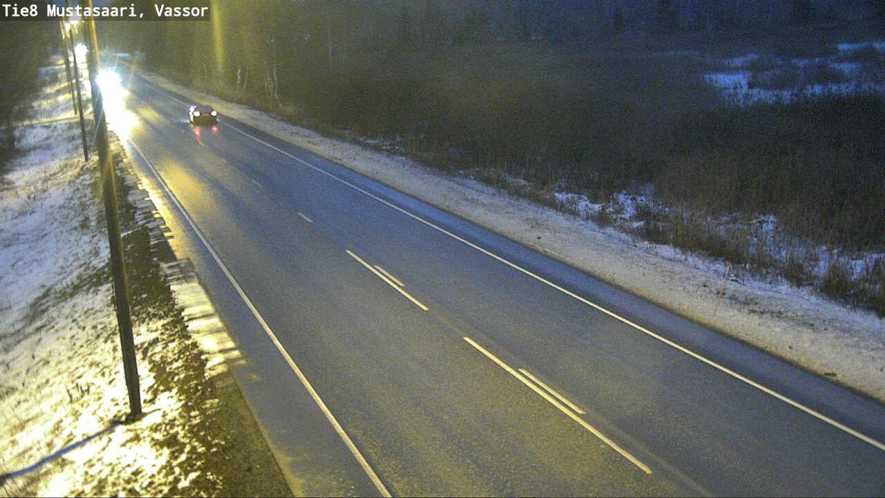 Weather Camera Image Road 8 Mustasaari, Vassor, Mustasaari, Pohjanmaa