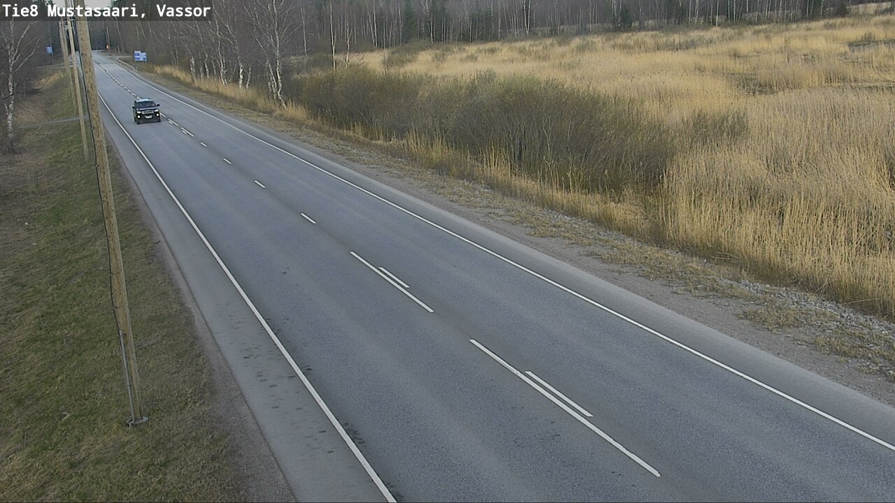 Weather Camera Image Road 8 Mustasaari, Vassor, Mustasaari, Pohjanmaa