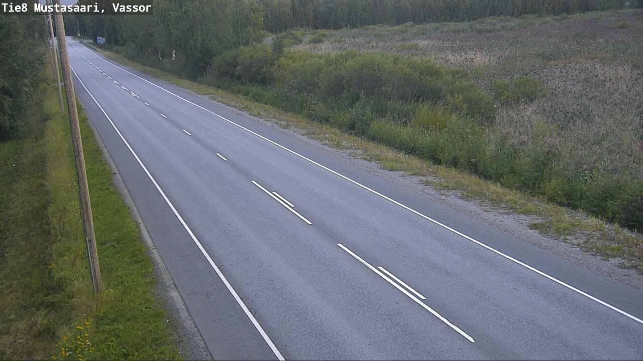 Weather Camera Image Road 8 Mustasaari, Vassor, Mustasaari, Pohjanmaa