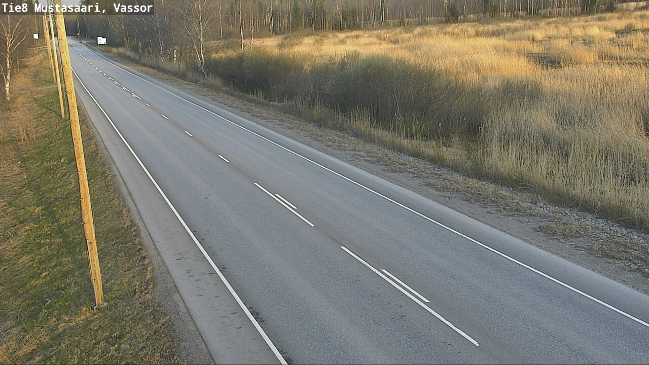 Weather Camera Image Road 8 Mustasaari, Vassor, Mustasaari, Pohjanmaa