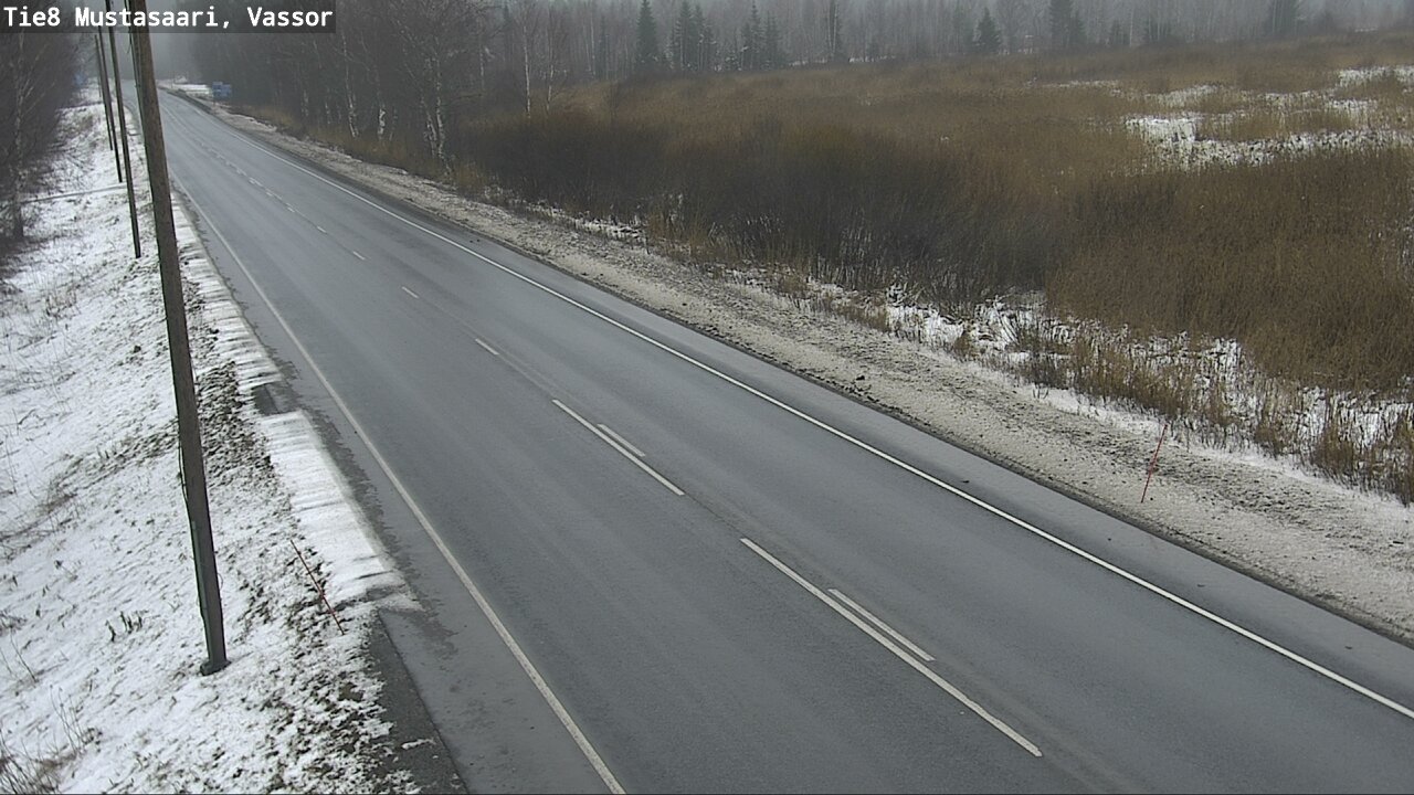 Weather Camera Image Väg 8 Korsholm, Vassor, Mustasaari, Pohjanmaa