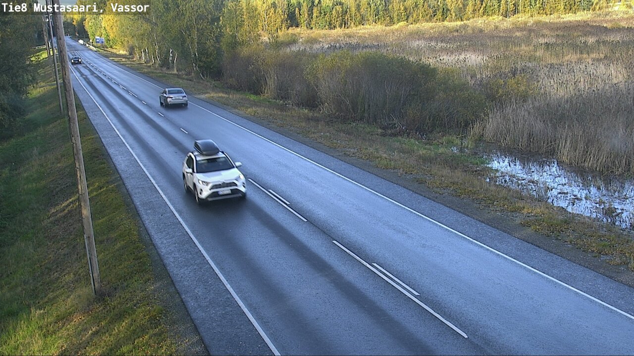 Weather Camera Image Väg 8 Korsholm, Vassor, Mustasaari, Pohjanmaa