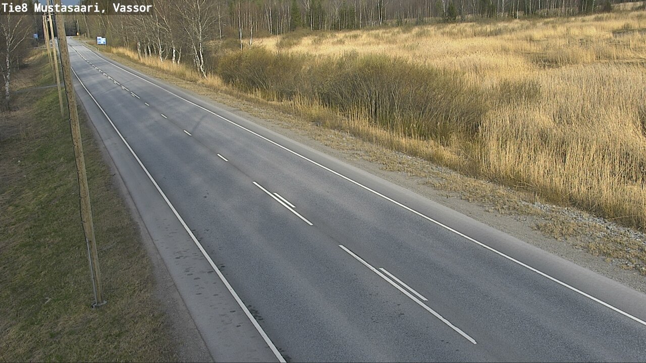 Weather Camera Image Road 8 Mustasaari, Vassor, Mustasaari, Pohjanmaa