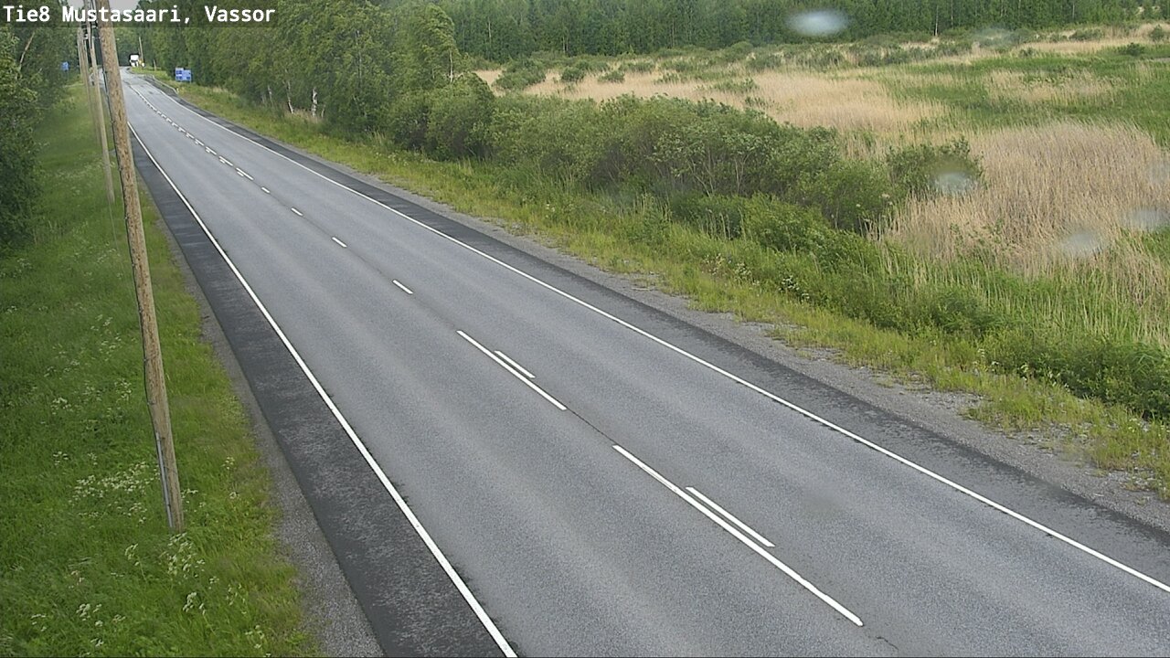 Weather Camera Image Väg 8 Korsholm, Vassor, Mustasaari, Pohjanmaa