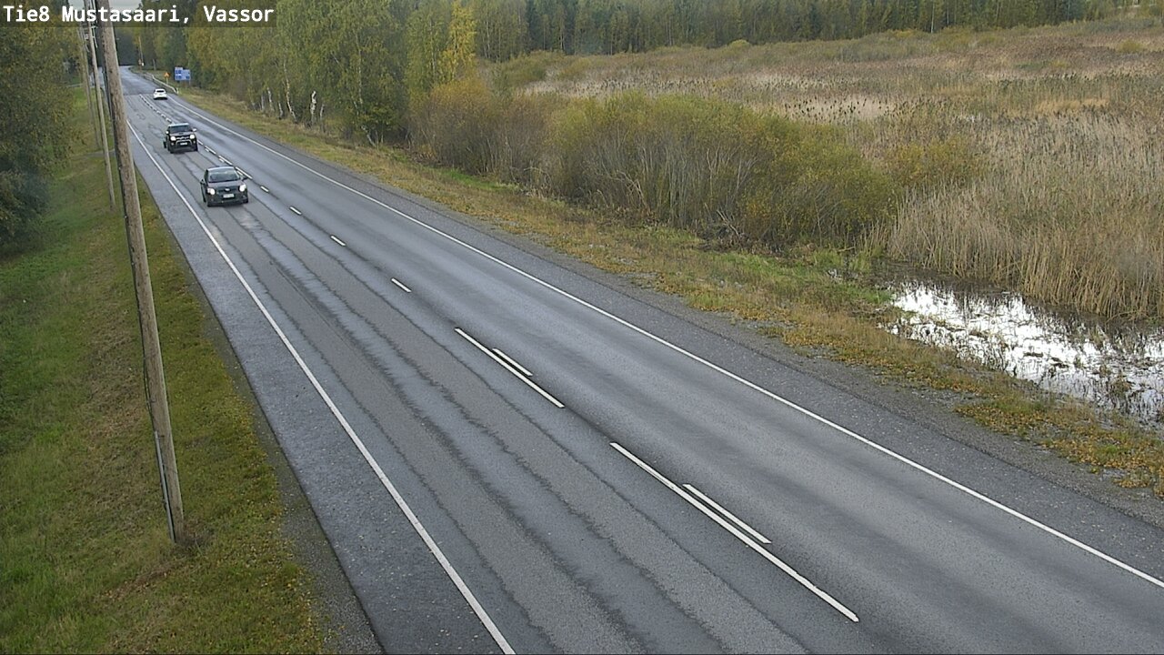 Weather Camera Image Väg 8 Korsholm, Vassor, Mustasaari, Pohjanmaa