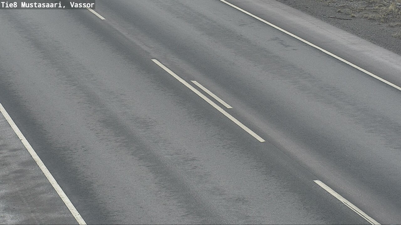 Weather Camera Image Road 8 Mustasaari, Vassor, Mustasaari, Pohjanmaa