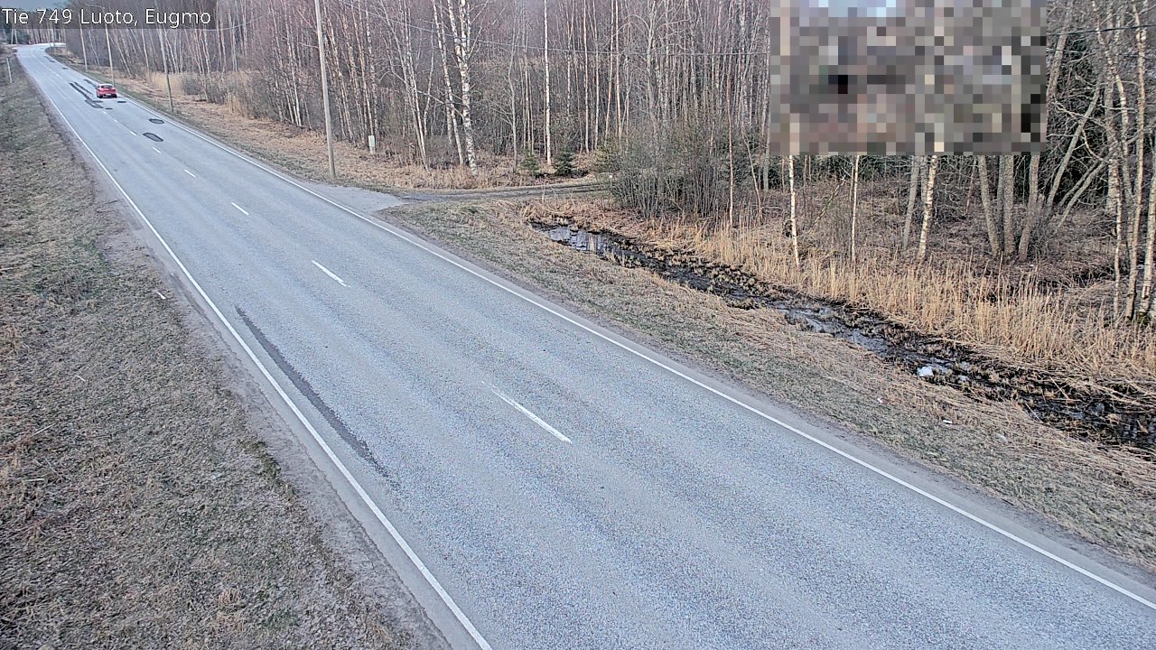 Weather Camera Image Väg 749 Larsmo, Eugmo, Luoto, Pohjanmaa