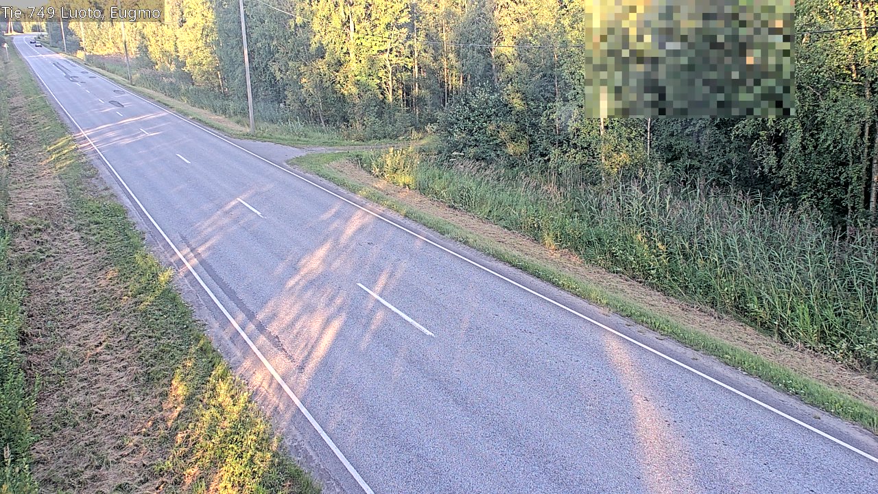 Kelikamerat Kuva Tie 749 Luoto, Eugmo, Luoto, Pohjanmaa