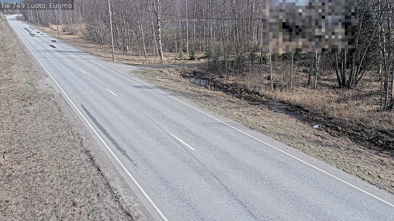 Weather Camera Image Väg 749 Larsmo, Eugmo, Luoto, Pohjanmaa