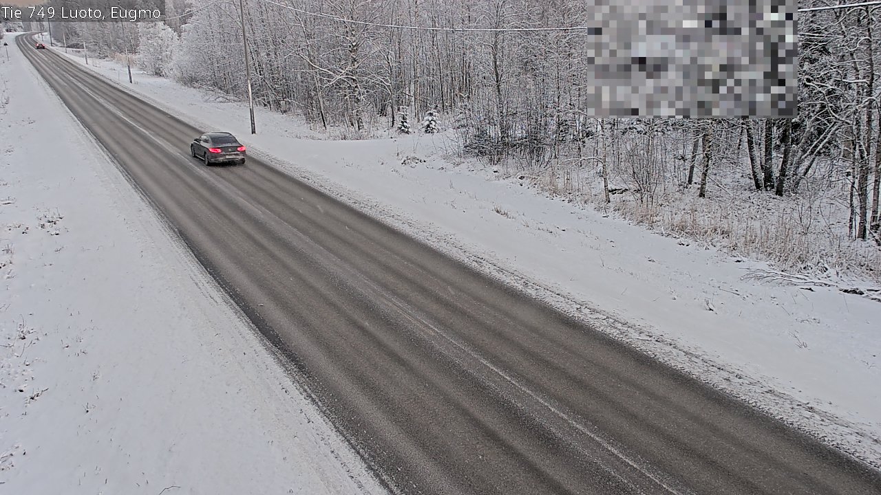 Weather Camera Image Väg 749 Larsmo, Eugmo, Luoto, Pohjanmaa