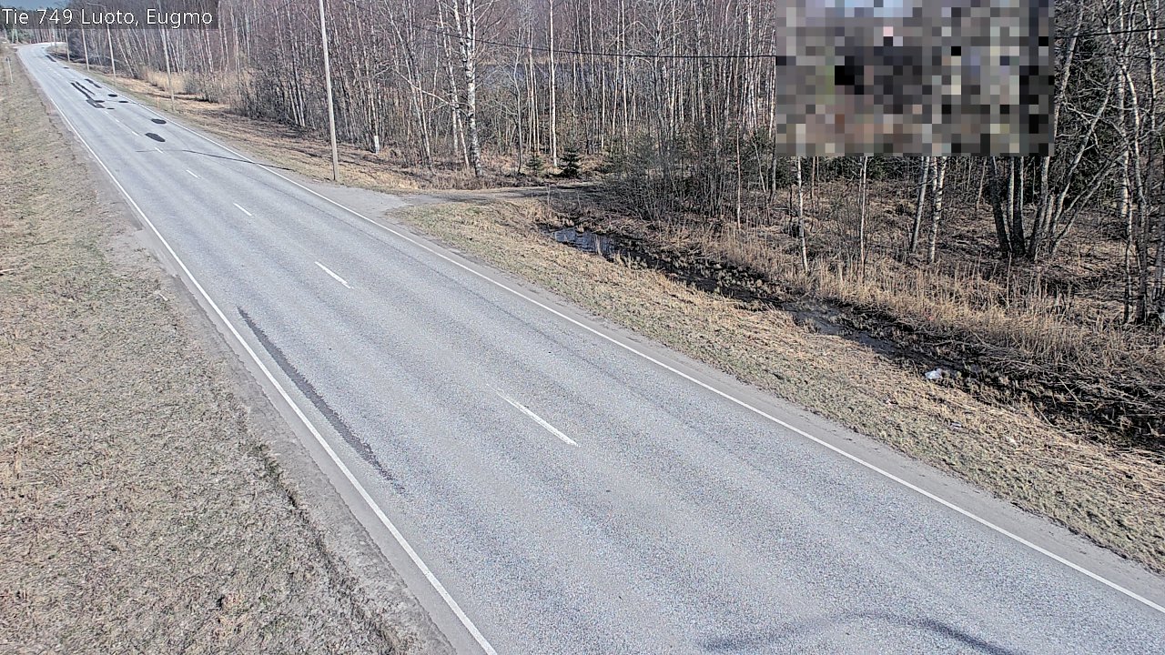 Weather Camera Image Väg 749 Larsmo, Eugmo, Luoto, Pohjanmaa