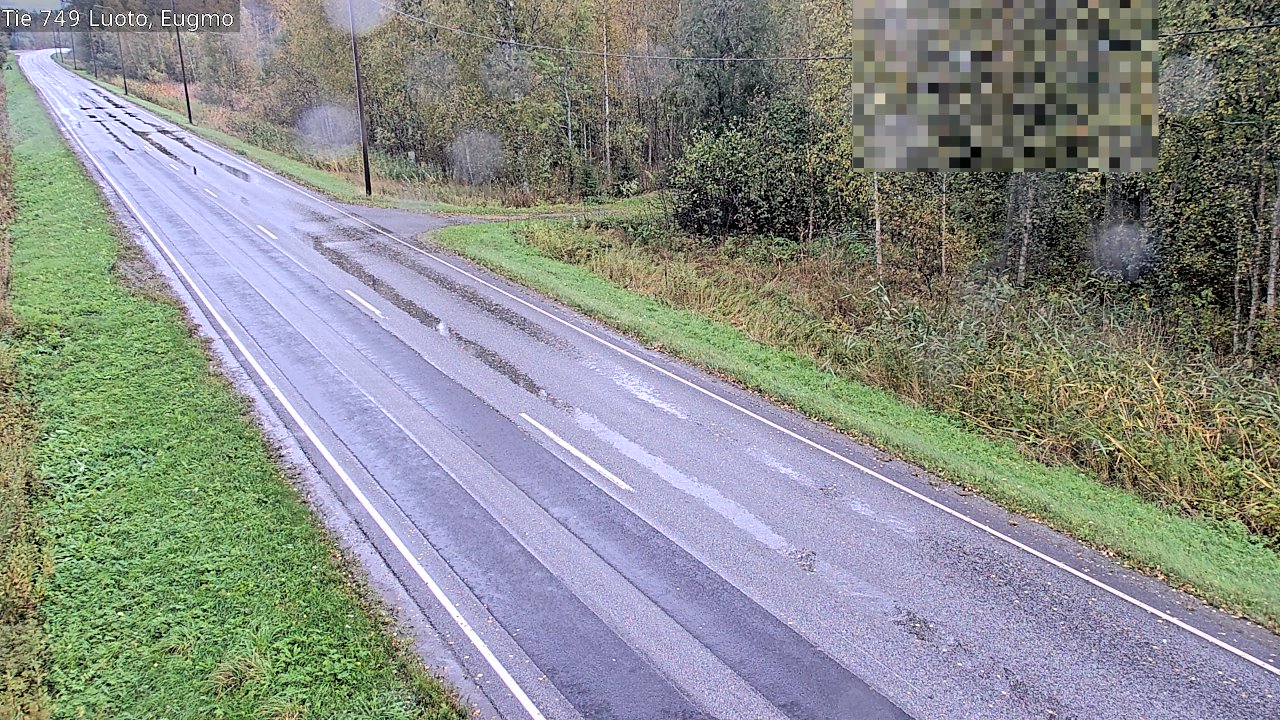 Weather Camera Image Road 749 Luoto, Eugmo, Luoto, Pohjanmaa