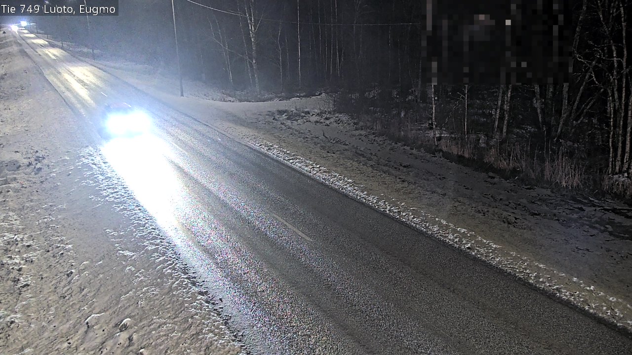 Weather Camera Image Väg 749 Larsmo, Eugmo, Luoto, Pohjanmaa