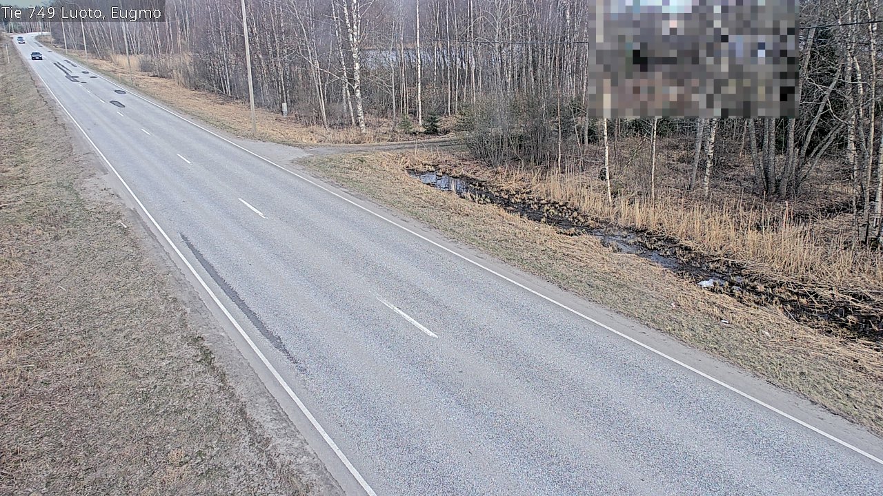 Weather Camera Image Väg 749 Larsmo, Eugmo, Luoto, Pohjanmaa