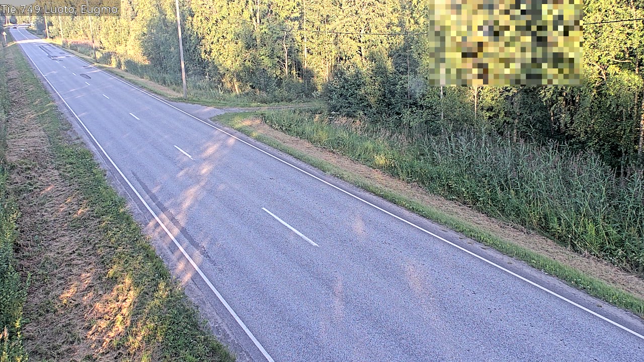 Kelikamerat Kuva Tie 749 Luoto, Eugmo, Luoto, Pohjanmaa