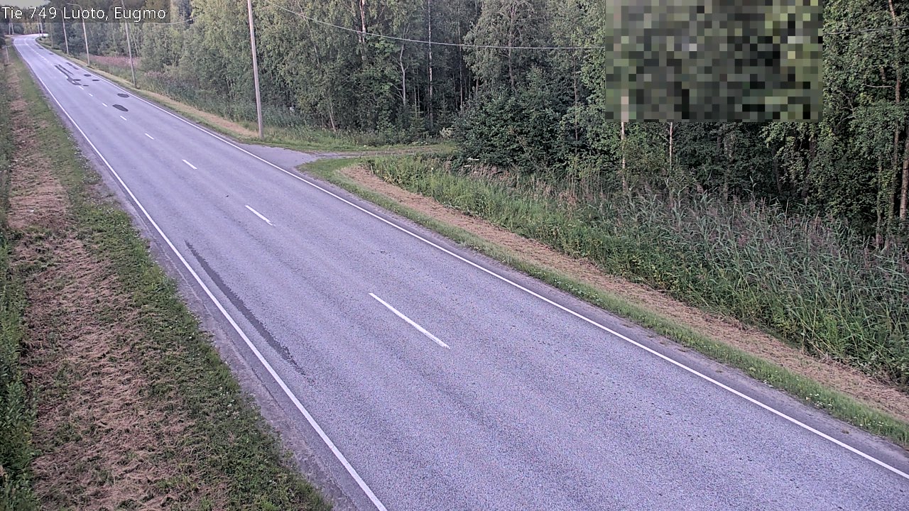 Kelikamerat Kuva Tie 749 Luoto, Eugmo, Luoto, Pohjanmaa