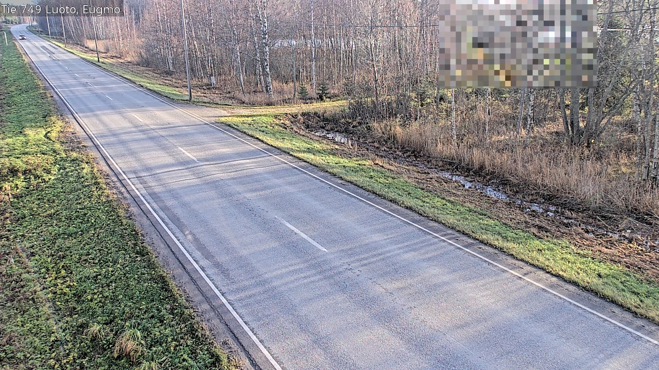 Kelikamerat Kuva Tie 749 Luoto, Eugmo, Luoto, Pohjanmaa