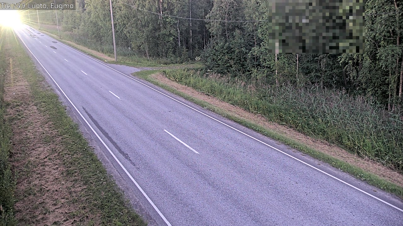 Kelikamerat Kuva Tie 749 Luoto, Eugmo, Luoto, Pohjanmaa
