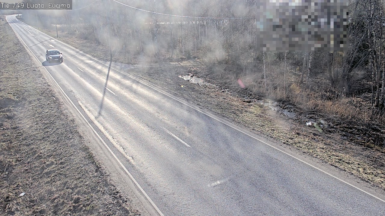 Weather Camera Image Väg 749 Larsmo, Eugmo, Luoto, Pohjanmaa
