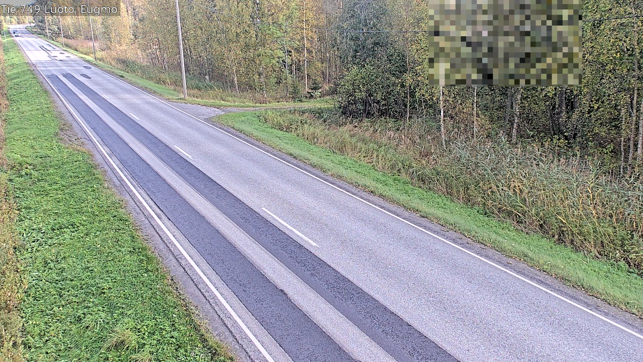 Kelikamerat Kuva Tie 749 Luoto, Eugmo, Luoto, Pohjanmaa