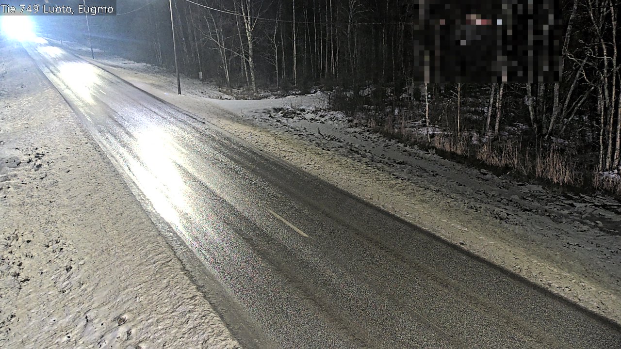 Weather Camera Image Väg 749 Larsmo, Eugmo, Luoto, Pohjanmaa