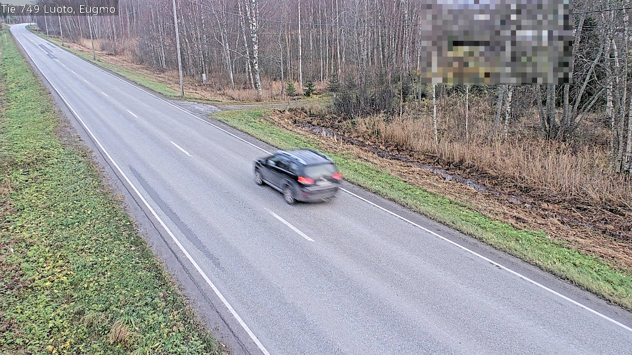 Kelikamerat Kuva Tie 749 Luoto, Eugmo, Luoto, Pohjanmaa