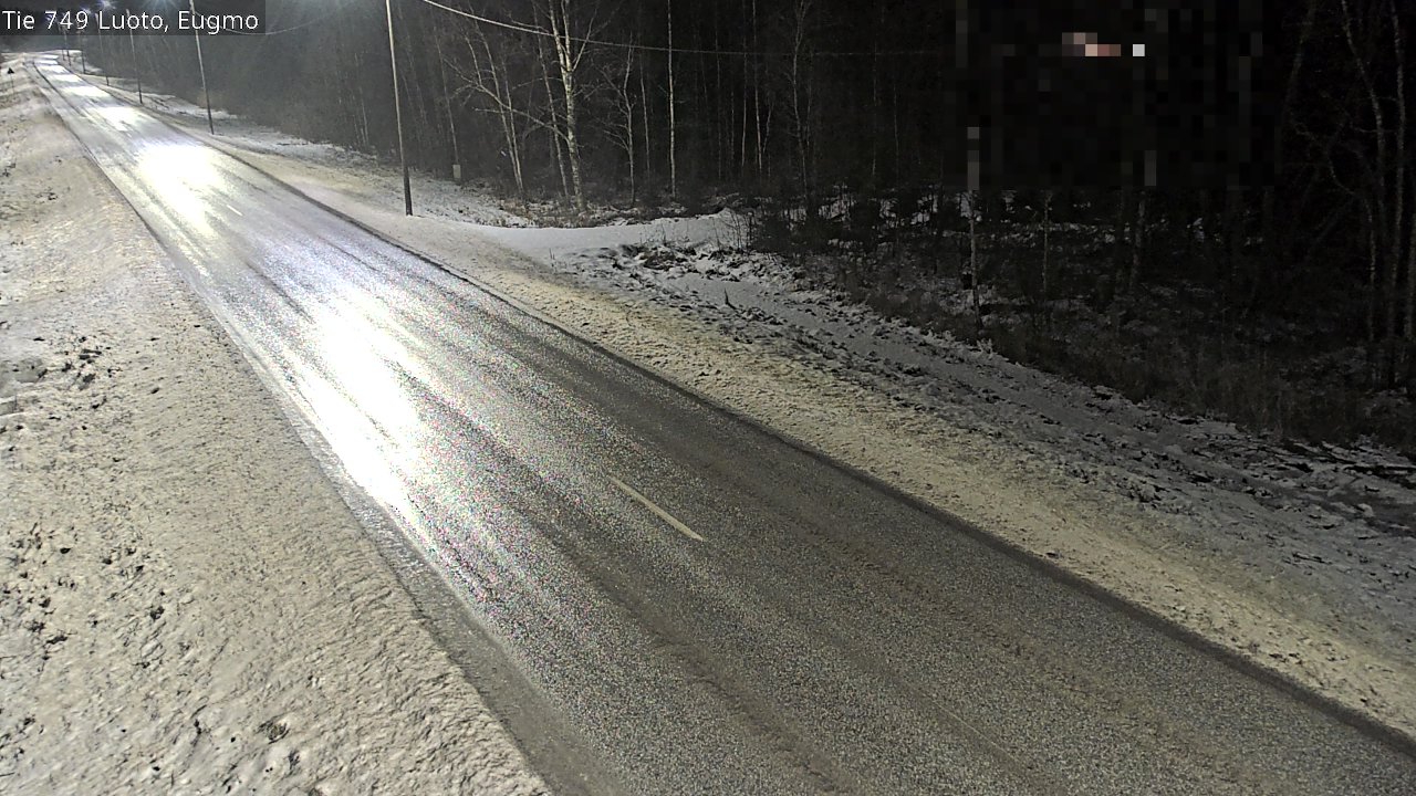 Weather Camera Image Väg 749 Larsmo, Eugmo, Luoto, Pohjanmaa