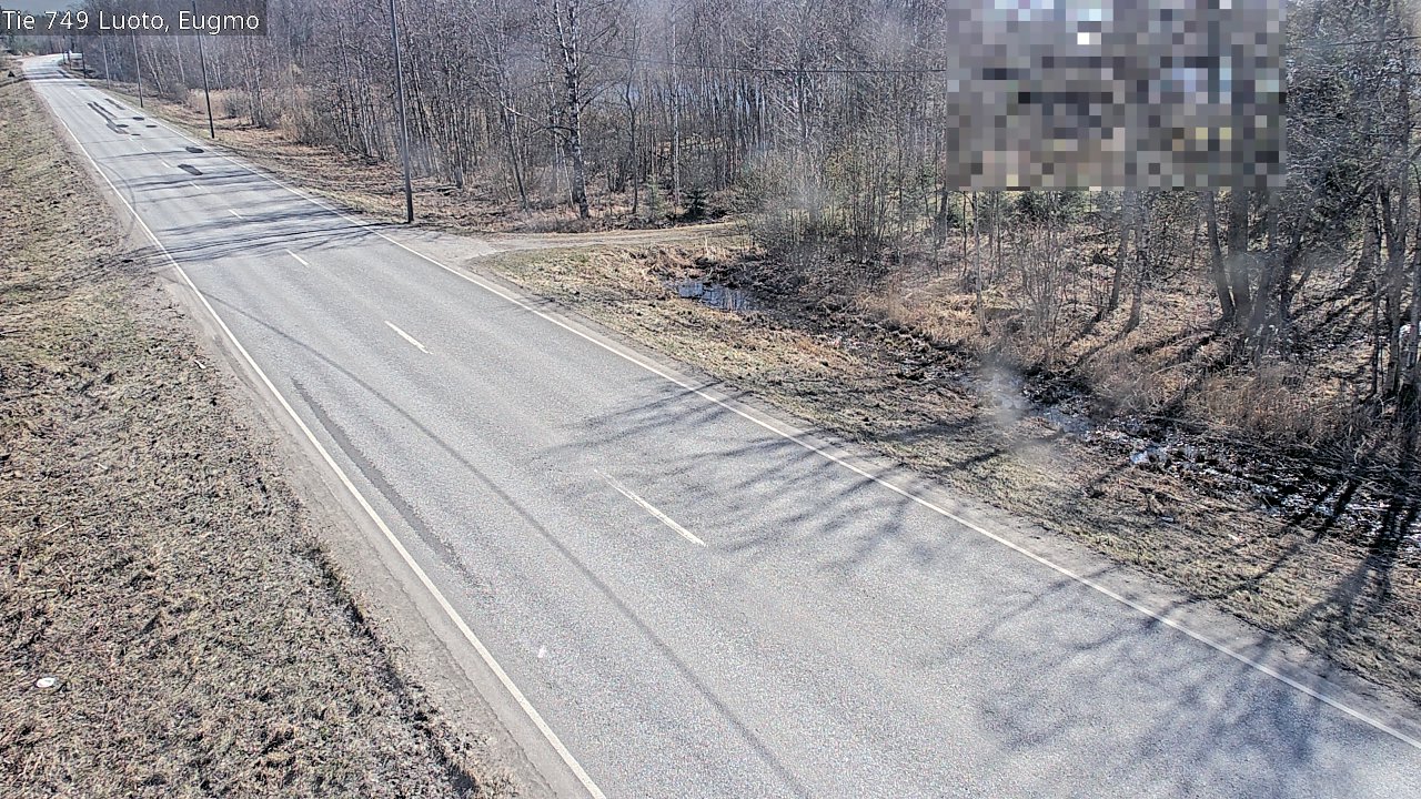 Weather Camera Image Väg 749 Larsmo, Eugmo, Luoto, Pohjanmaa