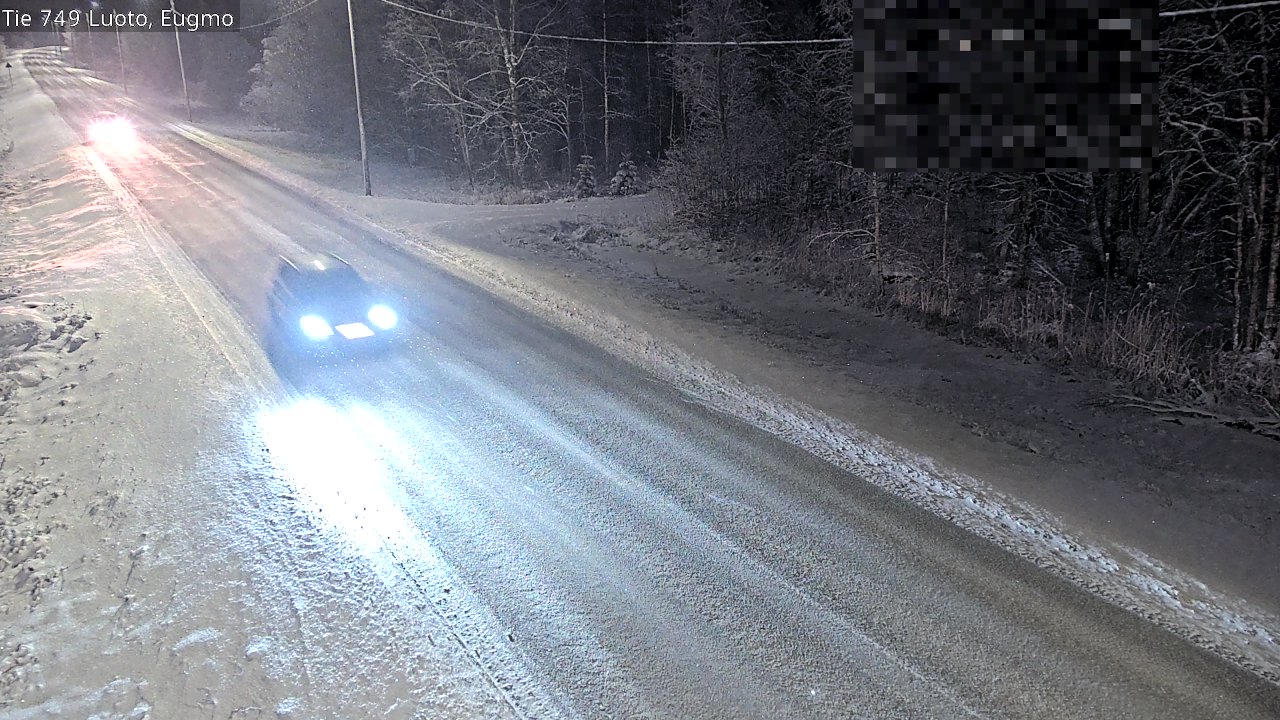 Weather Camera Image Road 749 Luoto, Eugmo, Luoto, Pohjanmaa