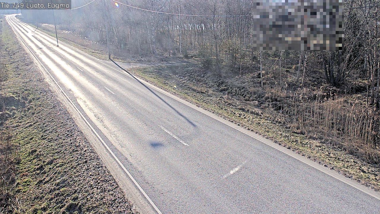 Weather Camera Image Väg 749 Larsmo, Eugmo, Luoto, Pohjanmaa