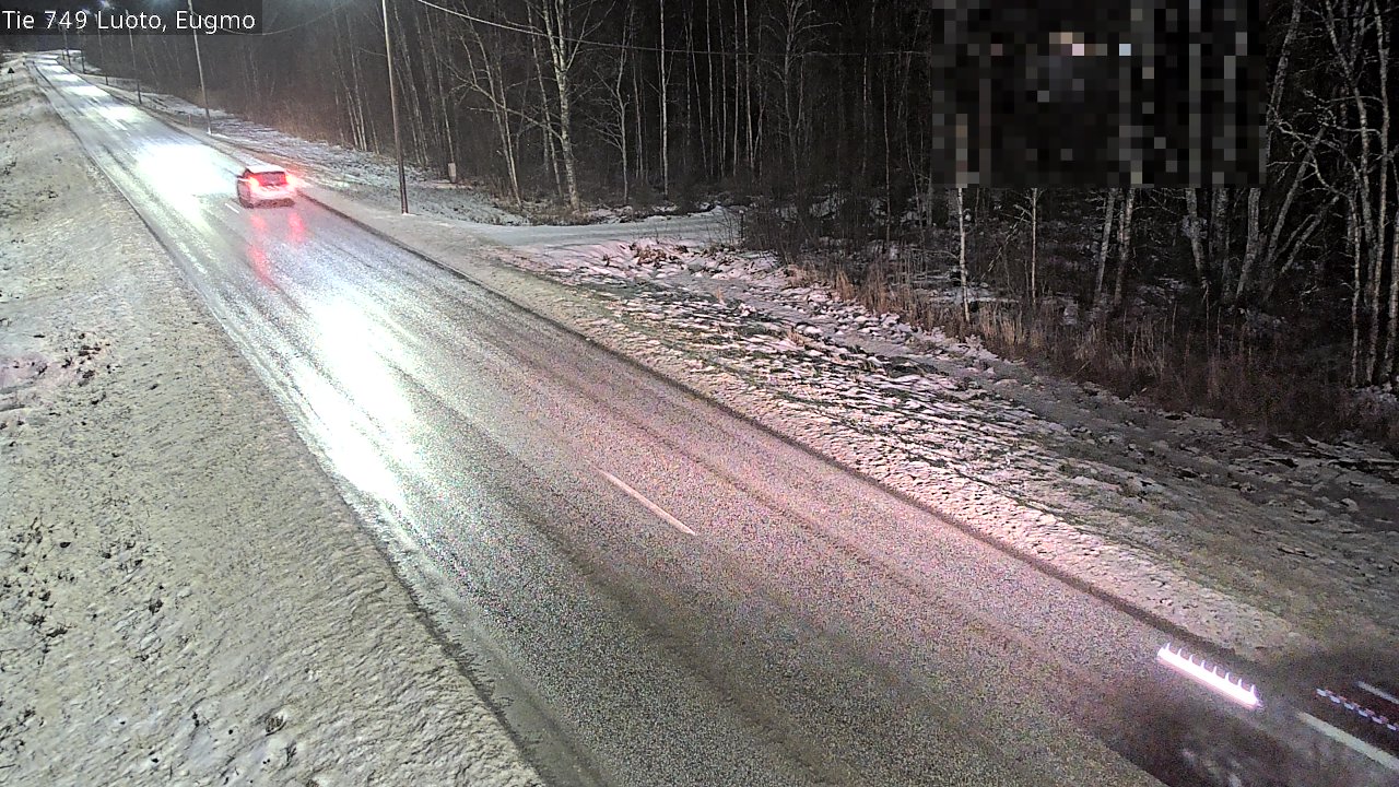 Weather Camera Image Väg 749 Larsmo, Eugmo, Luoto, Pohjanmaa