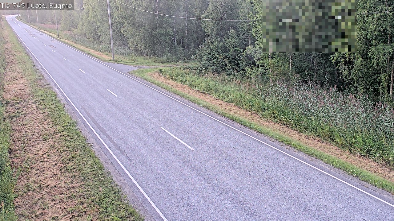 Weather Camera Image Road 749 Luoto, Eugmo, Luoto, Pohjanmaa