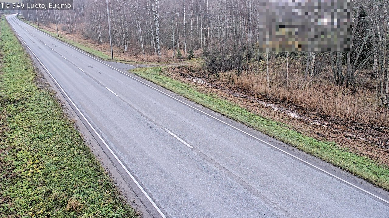 Kelikamerat Kuva Tie 749 Luoto, Eugmo, Luoto, Pohjanmaa