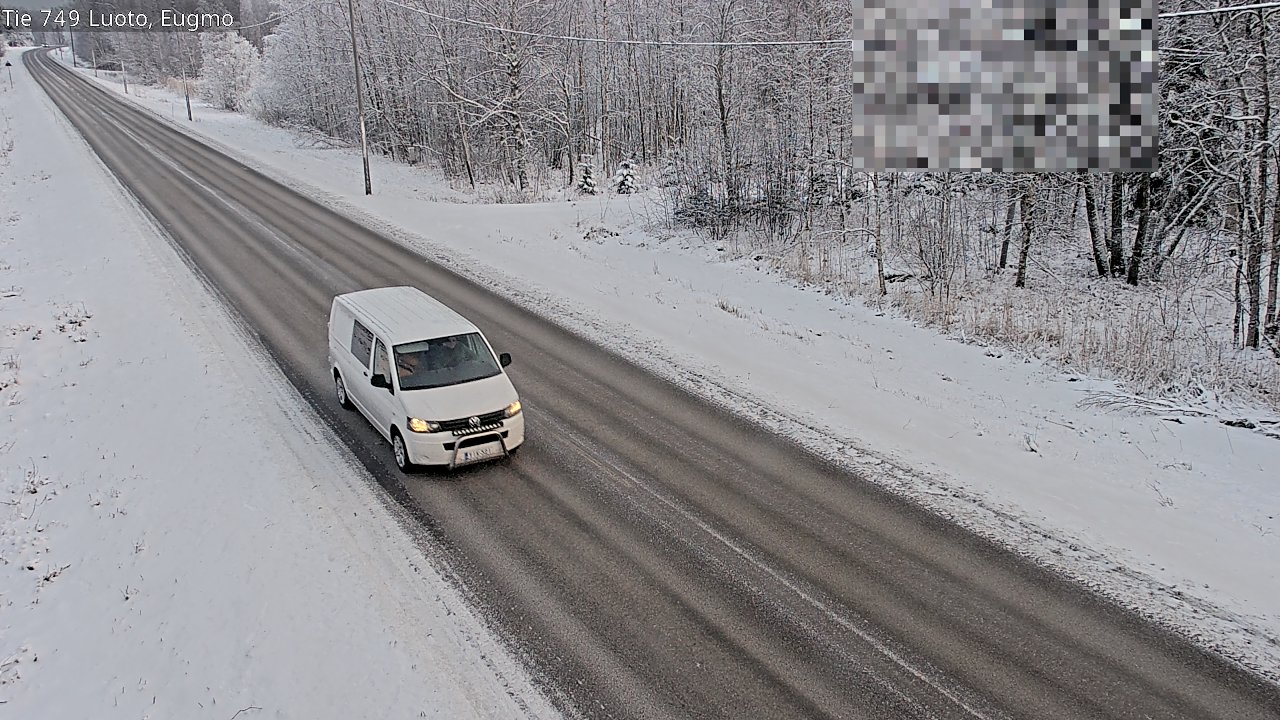 Weather Camera Image Väg 749 Larsmo, Eugmo, Luoto, Pohjanmaa