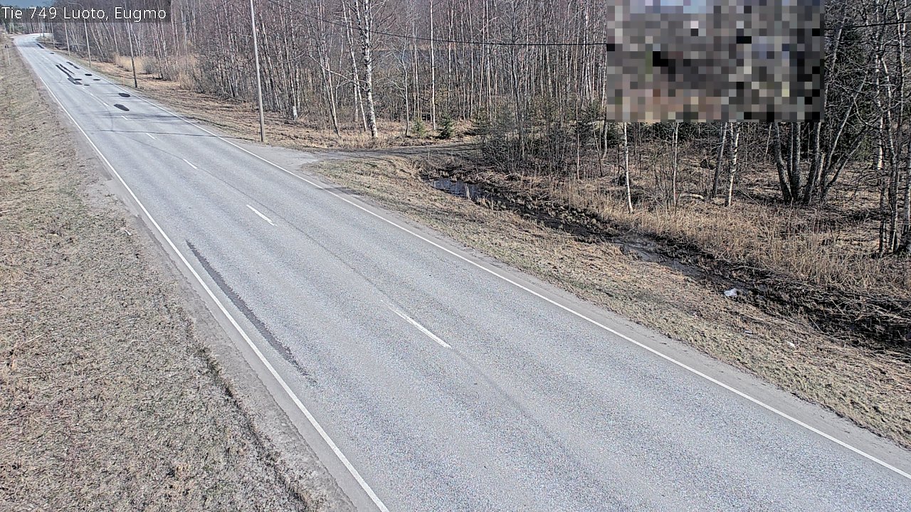 Weather Camera Image Väg 749 Larsmo, Eugmo, Luoto, Pohjanmaa
