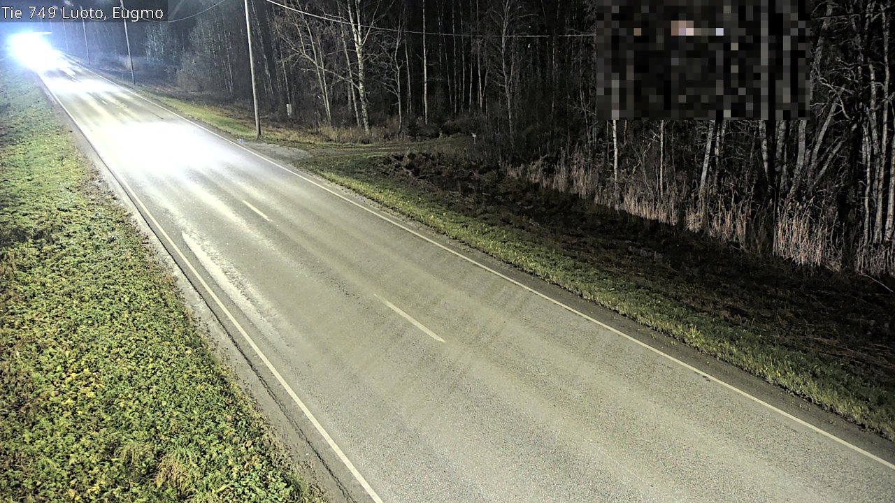 Weather Camera Image Väg 749 Larsmo, Eugmo, Luoto, Pohjanmaa