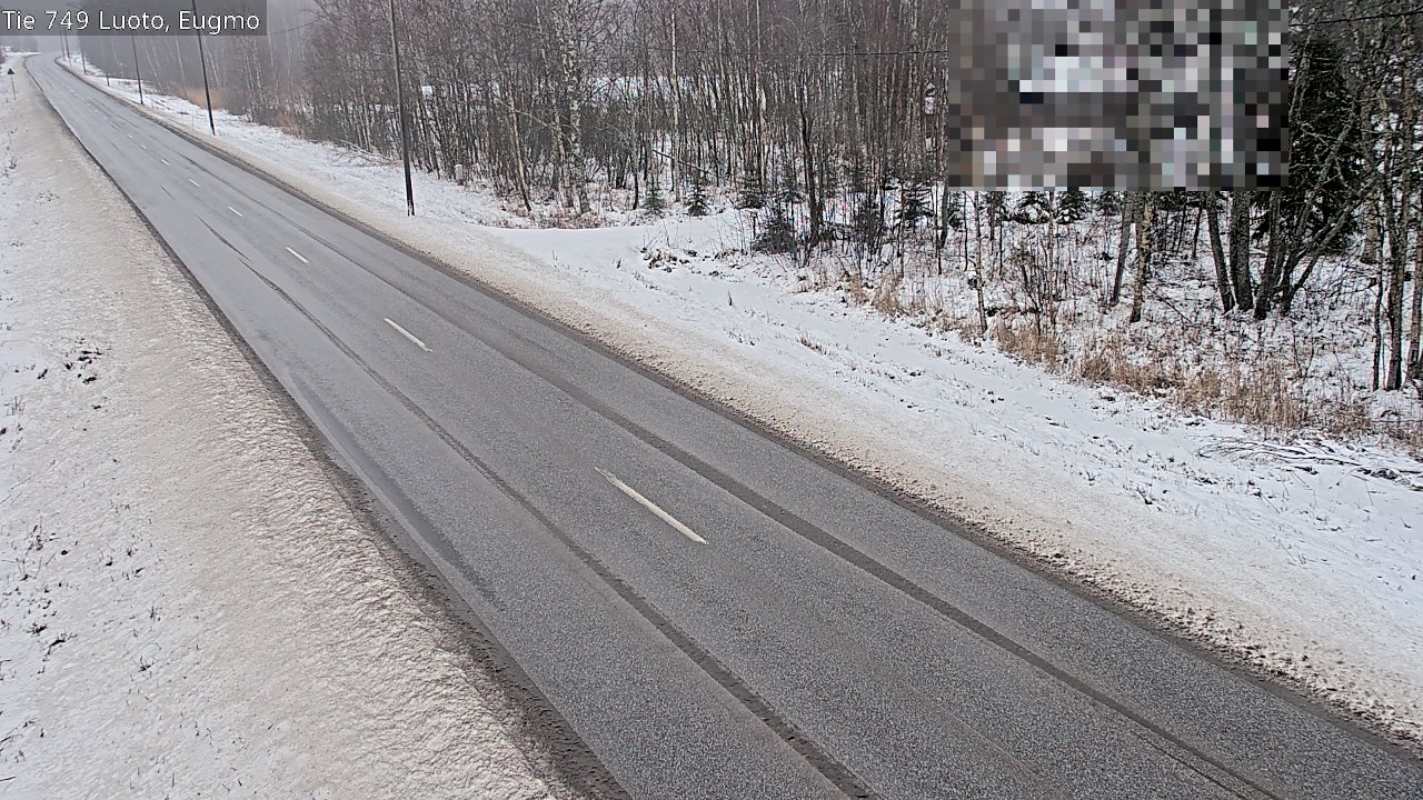 Weather Camera Image Väg 749 Larsmo, Eugmo, Luoto, Pohjanmaa