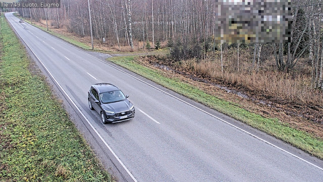 Kelikamerat Kuva Tie 749 Luoto, Eugmo, Luoto, Pohjanmaa