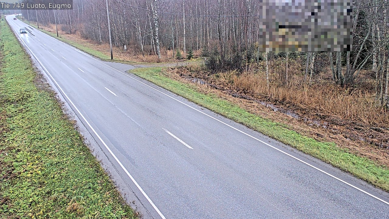 Weather Camera Image Väg 749 Larsmo, Eugmo, Luoto, Pohjanmaa