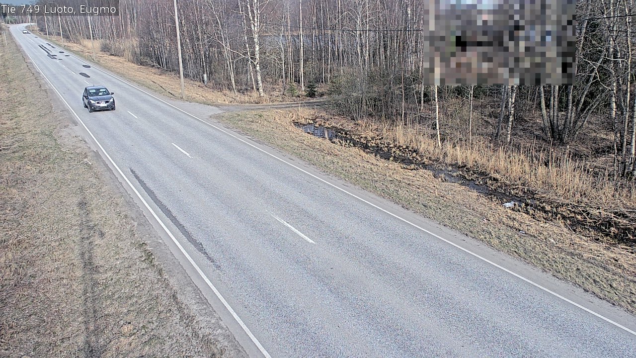 Weather Camera Image Väg 749 Larsmo, Eugmo, Luoto, Pohjanmaa