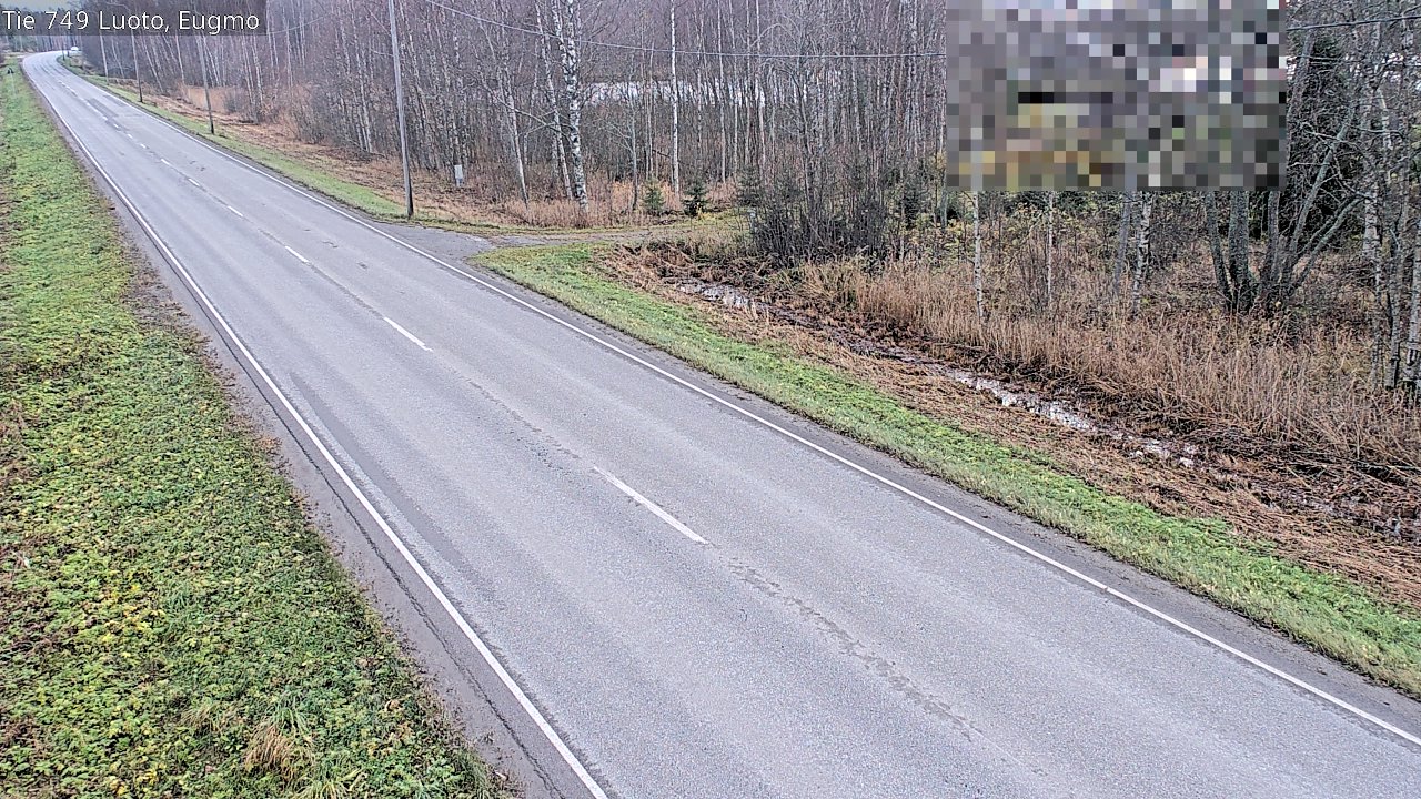 Kelikamerat Kuva Tie 749 Luoto, Eugmo, Luoto, Pohjanmaa