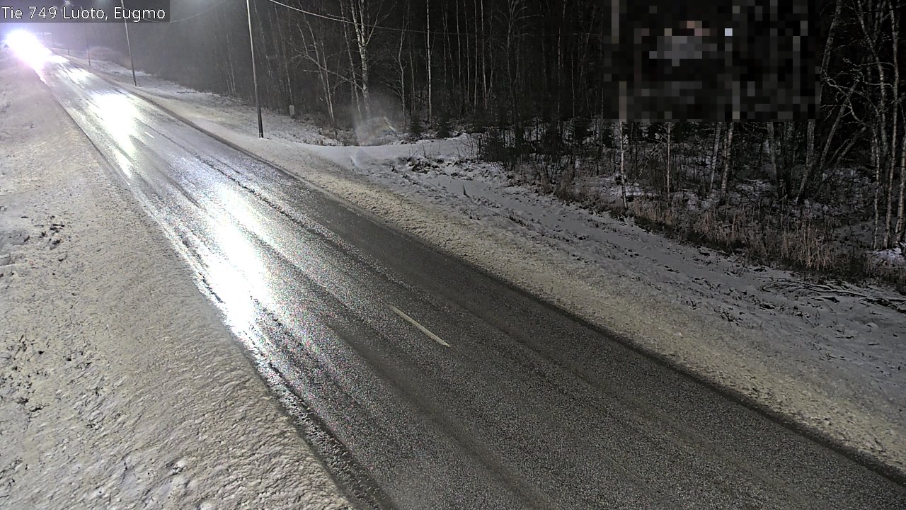 Weather Camera Image Väg 749 Larsmo, Eugmo, Luoto, Pohjanmaa